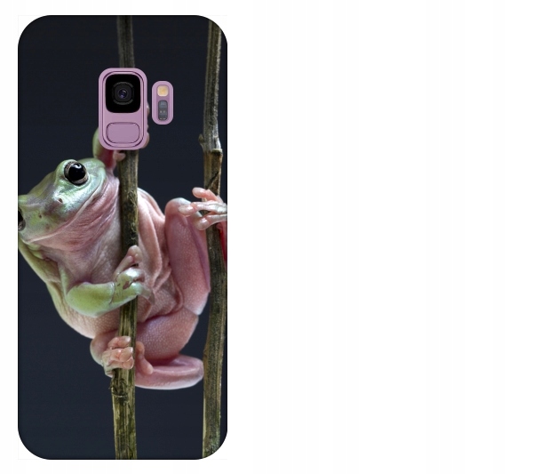 

Etui pokrowiec Samsung Galaxy S9 Żaba smieszne zwi