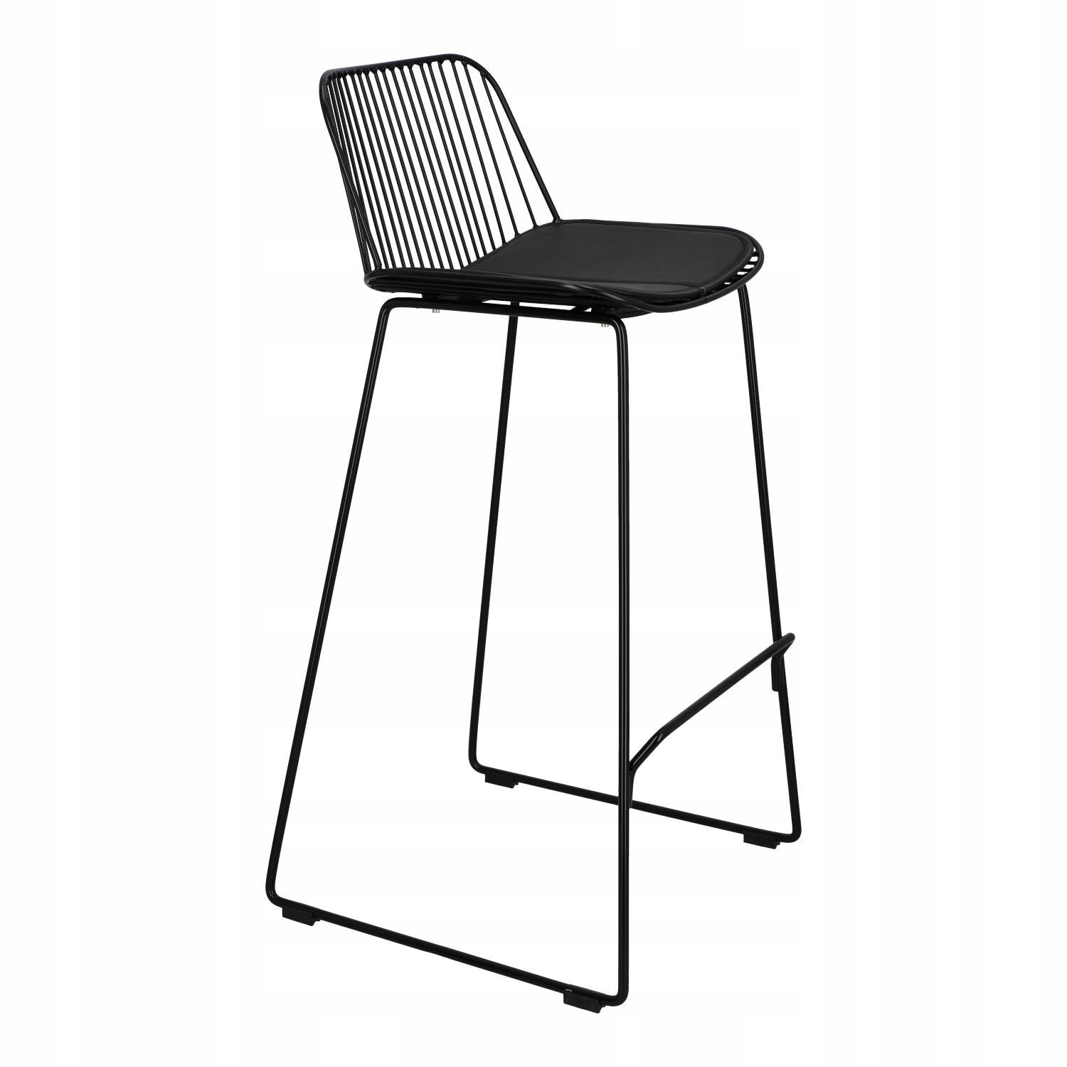 Barová Židle barová židle Dill High s černým polštářem