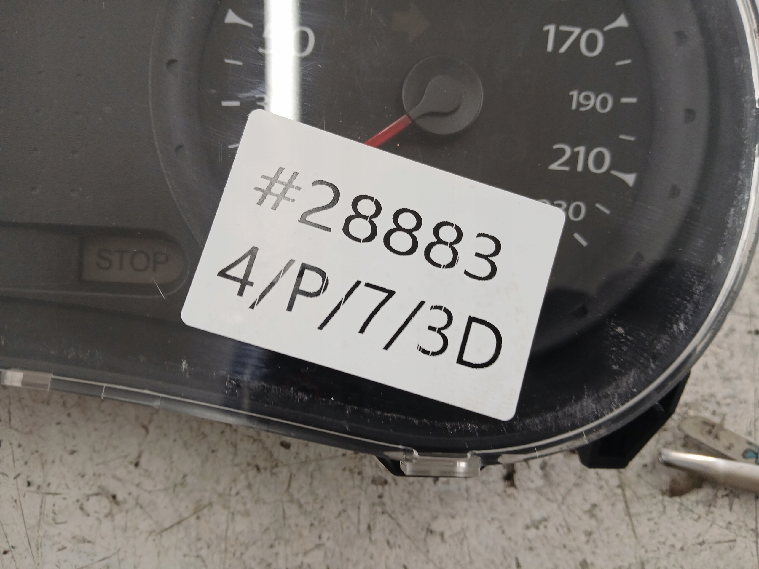 RENAULT CLIO III 1.2 dials dials 8201059899B