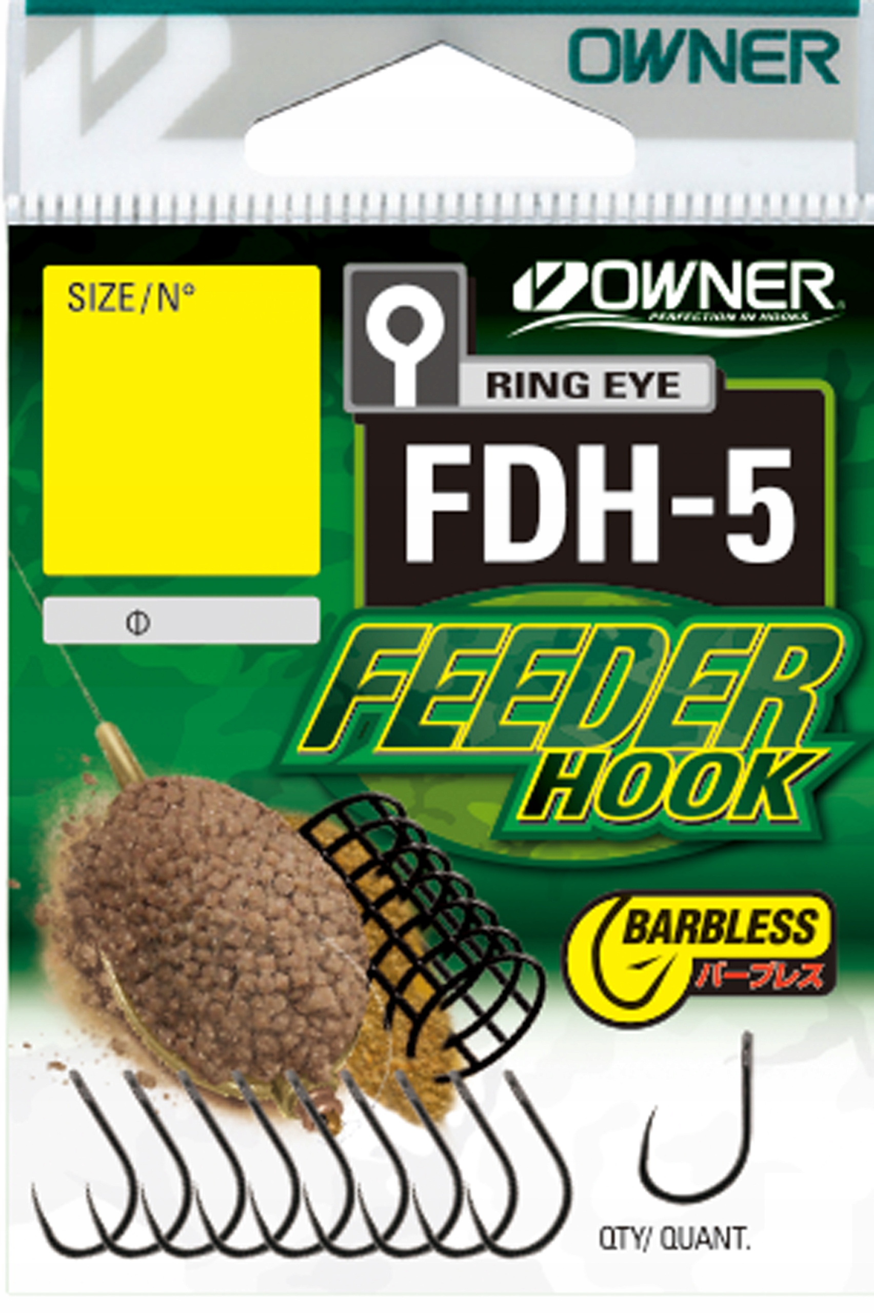 Haczyki Method Feeder Kute bezzadziorowe FDH-5 Owner nr 10