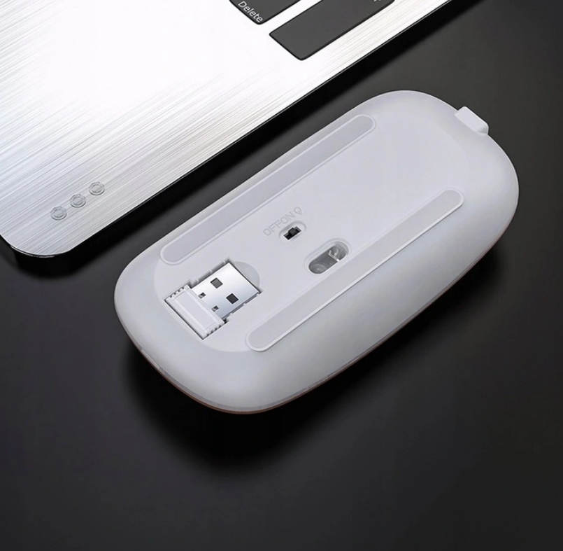 CICHA MYSZ BEZPRZEWODOWA DO LAPTOPA PODŚWIETLANA Model AA2