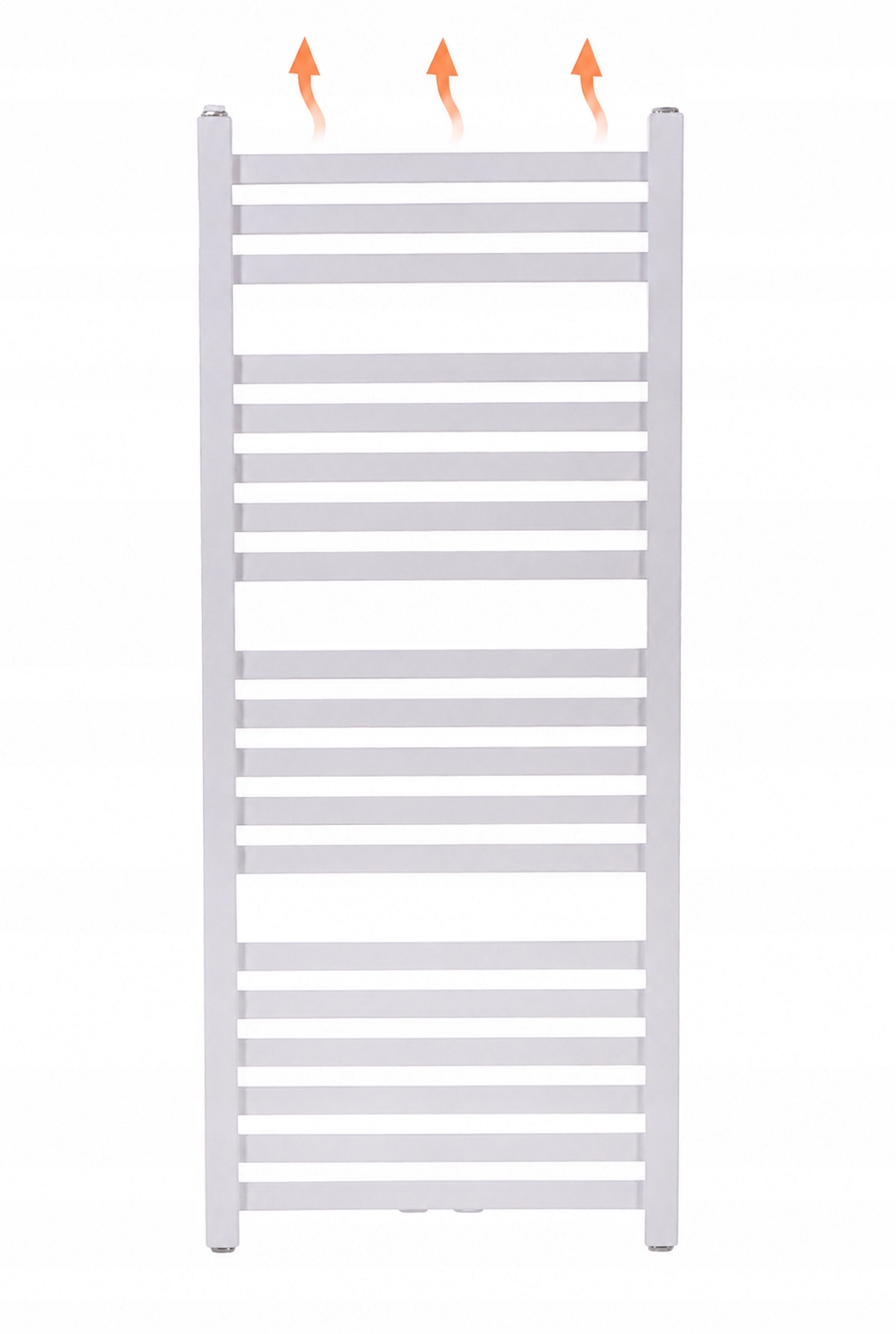 Kúpeľňový radiátor Vario 120x50 Biely Mat 50 mm Poľský Výrobok