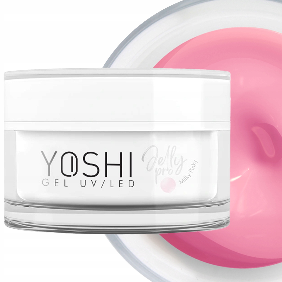 Yoshi żel budujący Jelly Pro Milky Pink 15g
