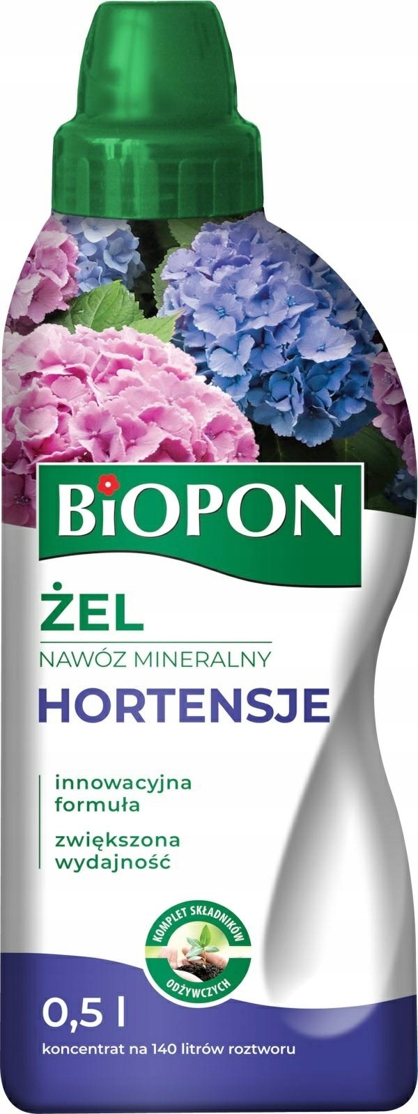 

Biopon nawóz żel do hortensji 0,5 l
