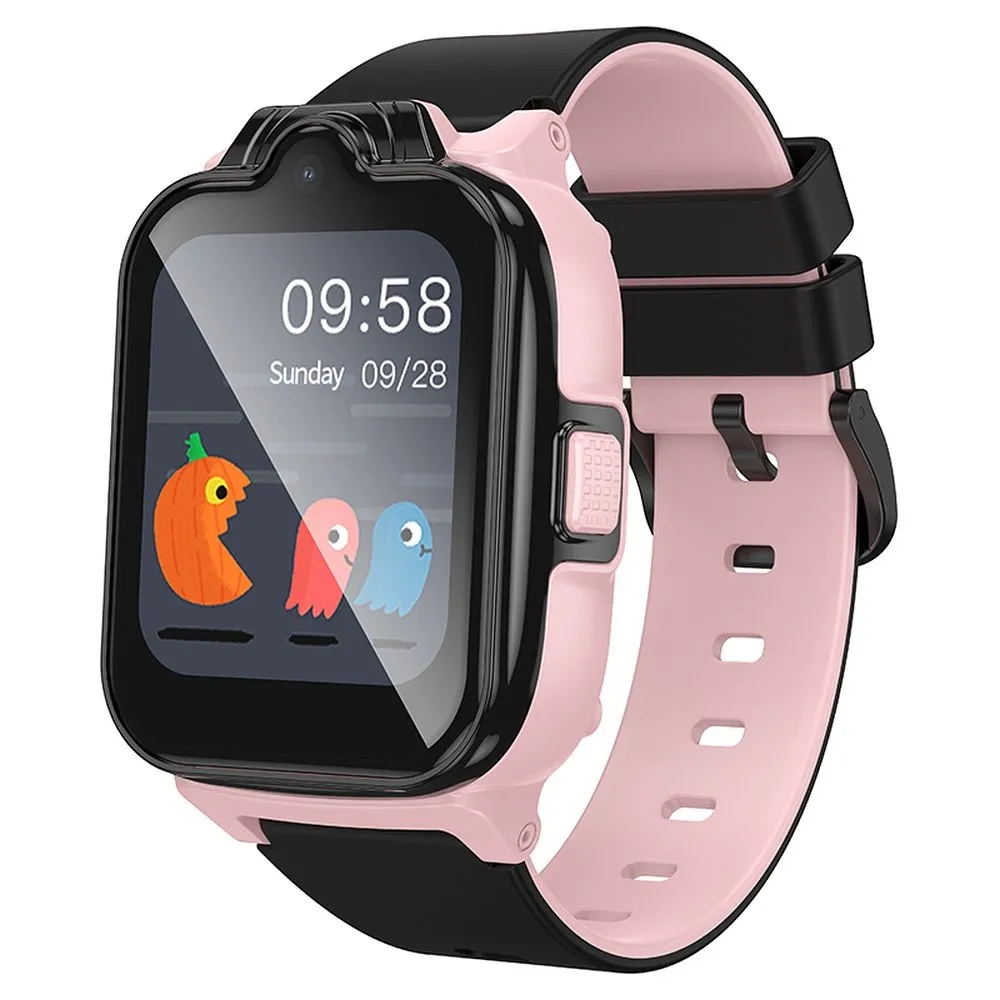 Smartwatch dla dzieci Hoco 1,69" 4G Gps z funkcją rozmowy Y104 różowy