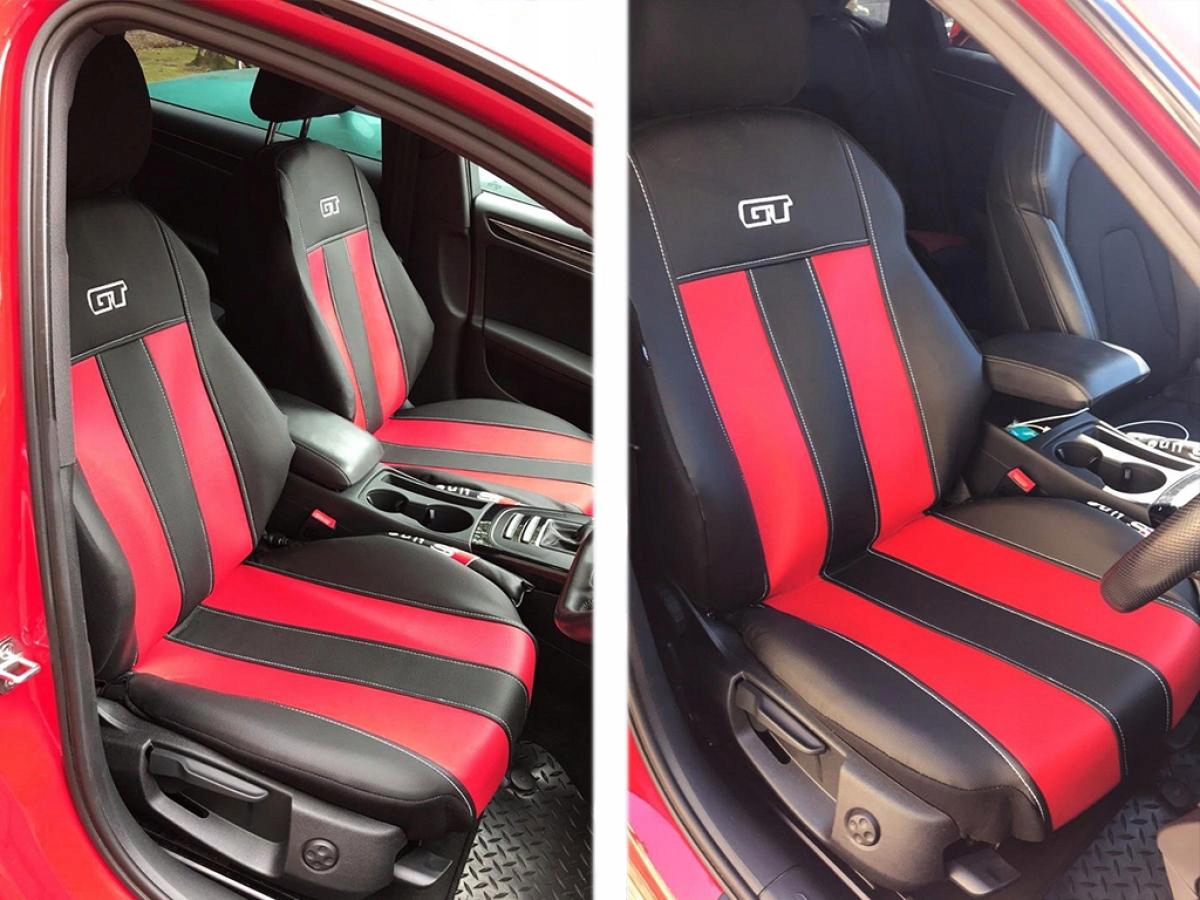 POKROWCE NA SIEDZENIA SKÓRA DO TOYOTA HILUX 6 Cechy dodatkowe szwy/otwory na poduszki powietrzne