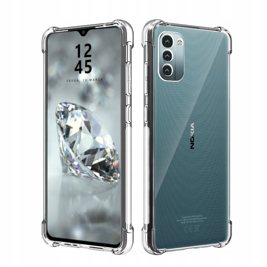 

Etui Do Nokia G11 G21 Pancerne Shock Case Szkło