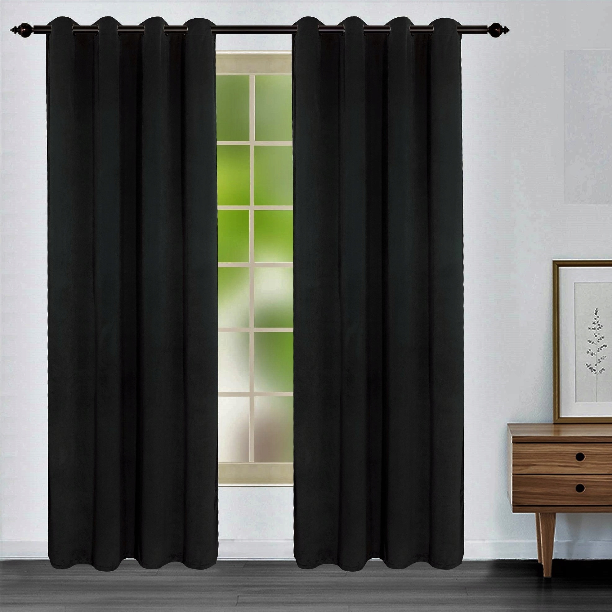 

Gotowe zasłony 140x270 welur velvet na kółkach