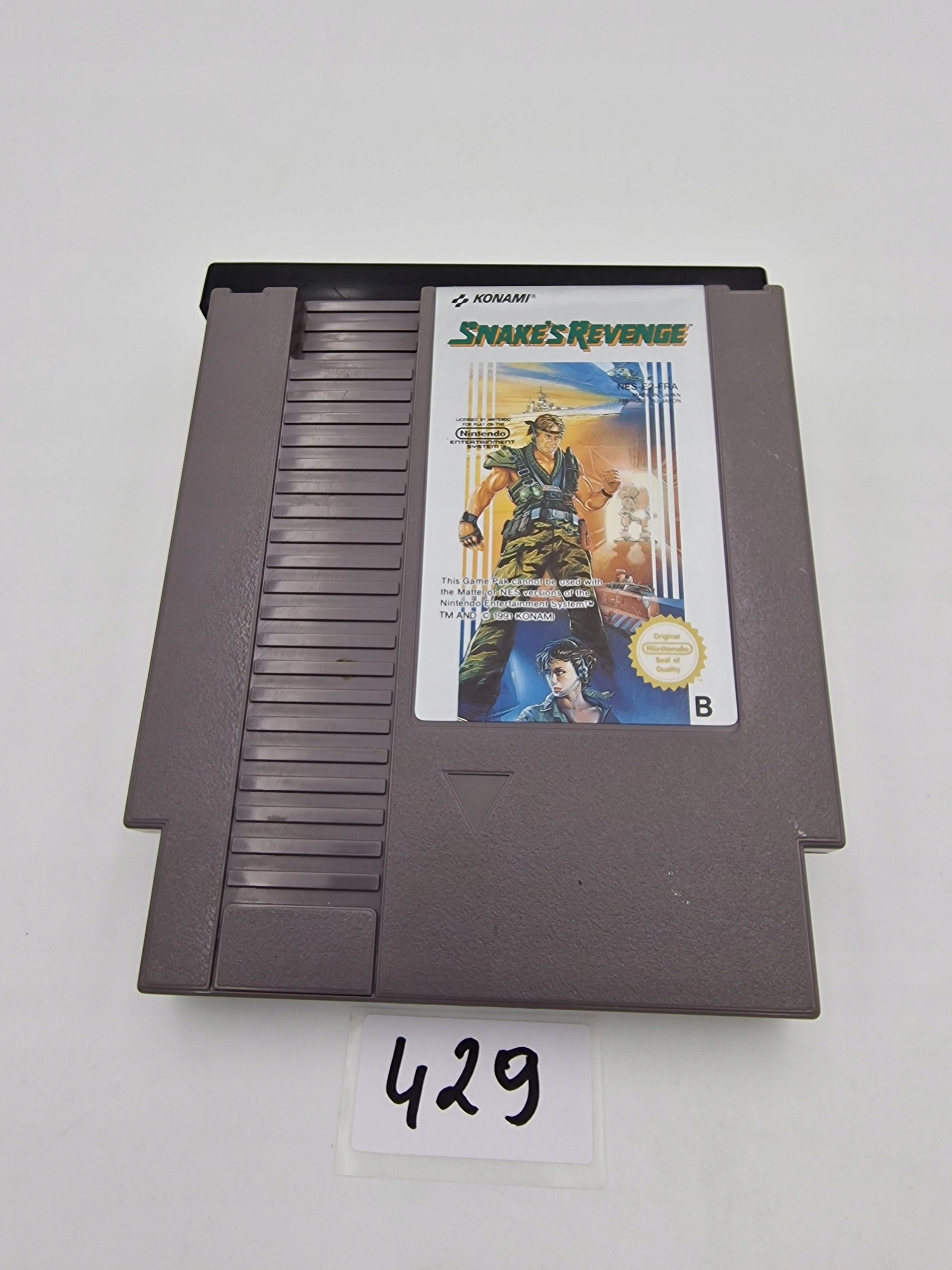 NINTENDO NES SNAKE'S REVENGE Producent Nintendo