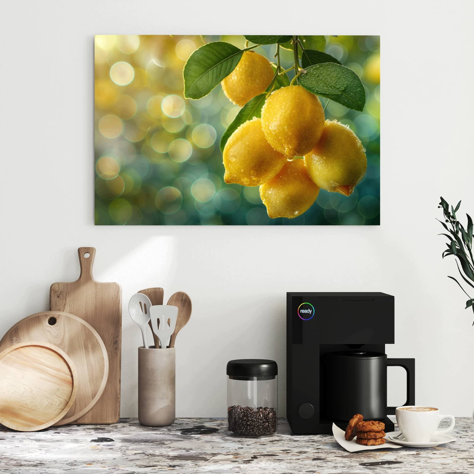 Magnetická tabule Strom cytrynové 60 × 40 cm