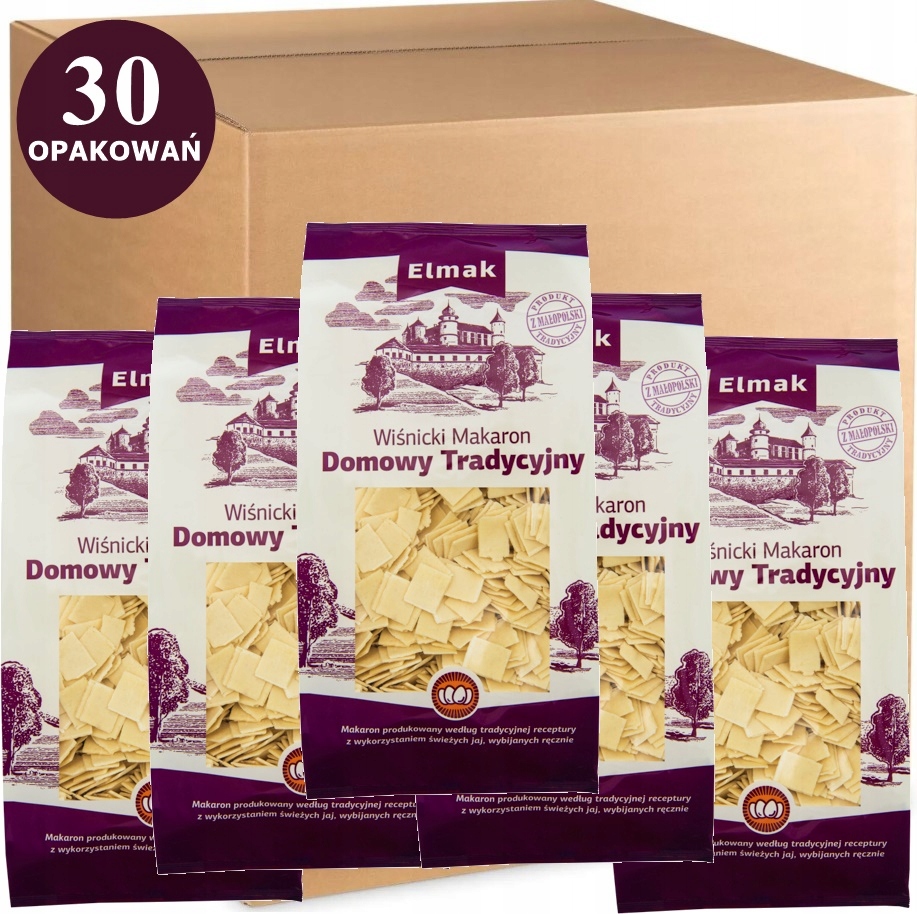 Levně Třešňové Těstoviny Domácí tradiční koupelna 250g swojski Elmak 4 vaječné