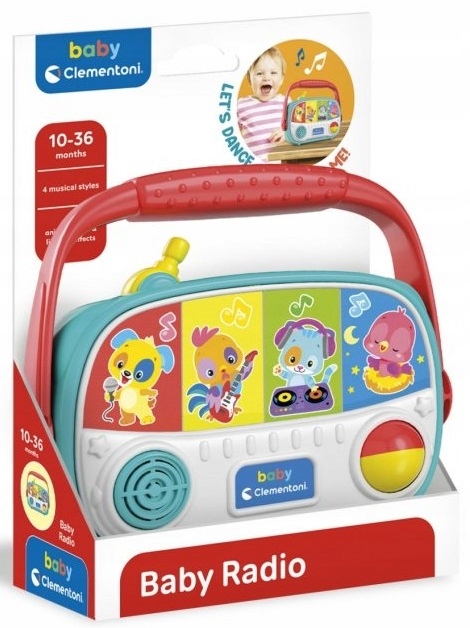 

Interaktywne Baby Radio Dla Dzieci 10mies+