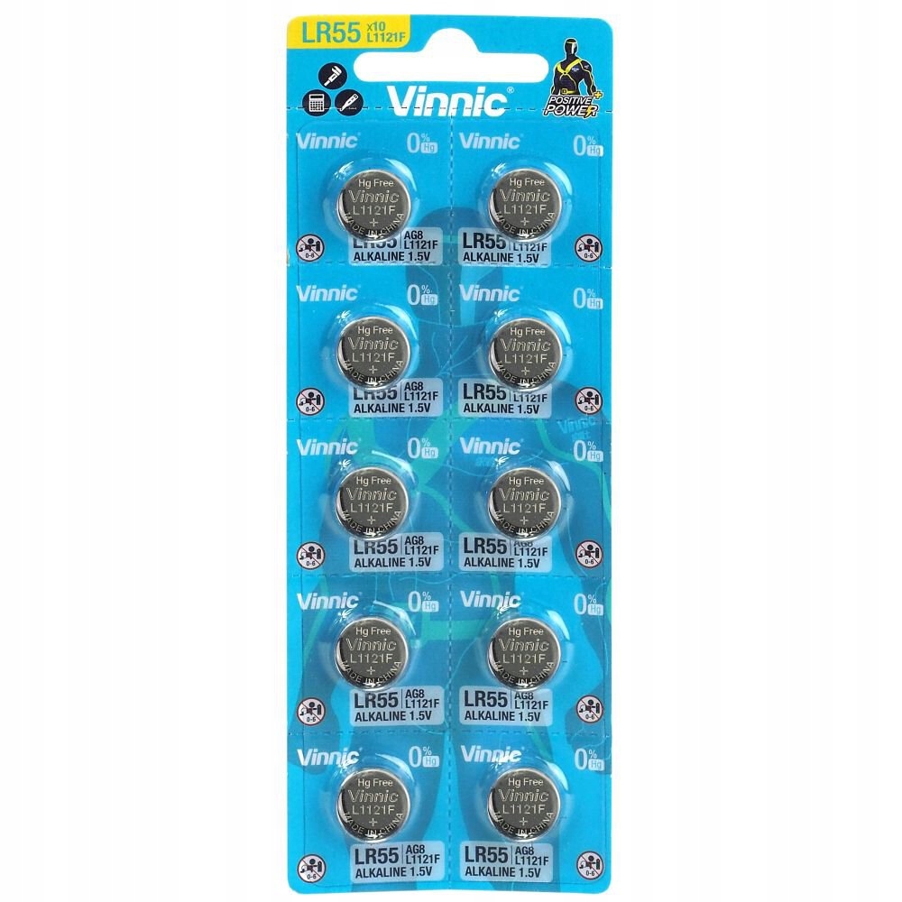 

10 x Vinnic G8 AG8 LR55 LR1120