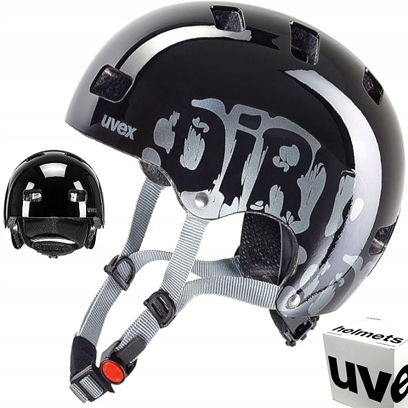Dětská přilba Uvex Kid 3 55-58 cm dirtbike černá
