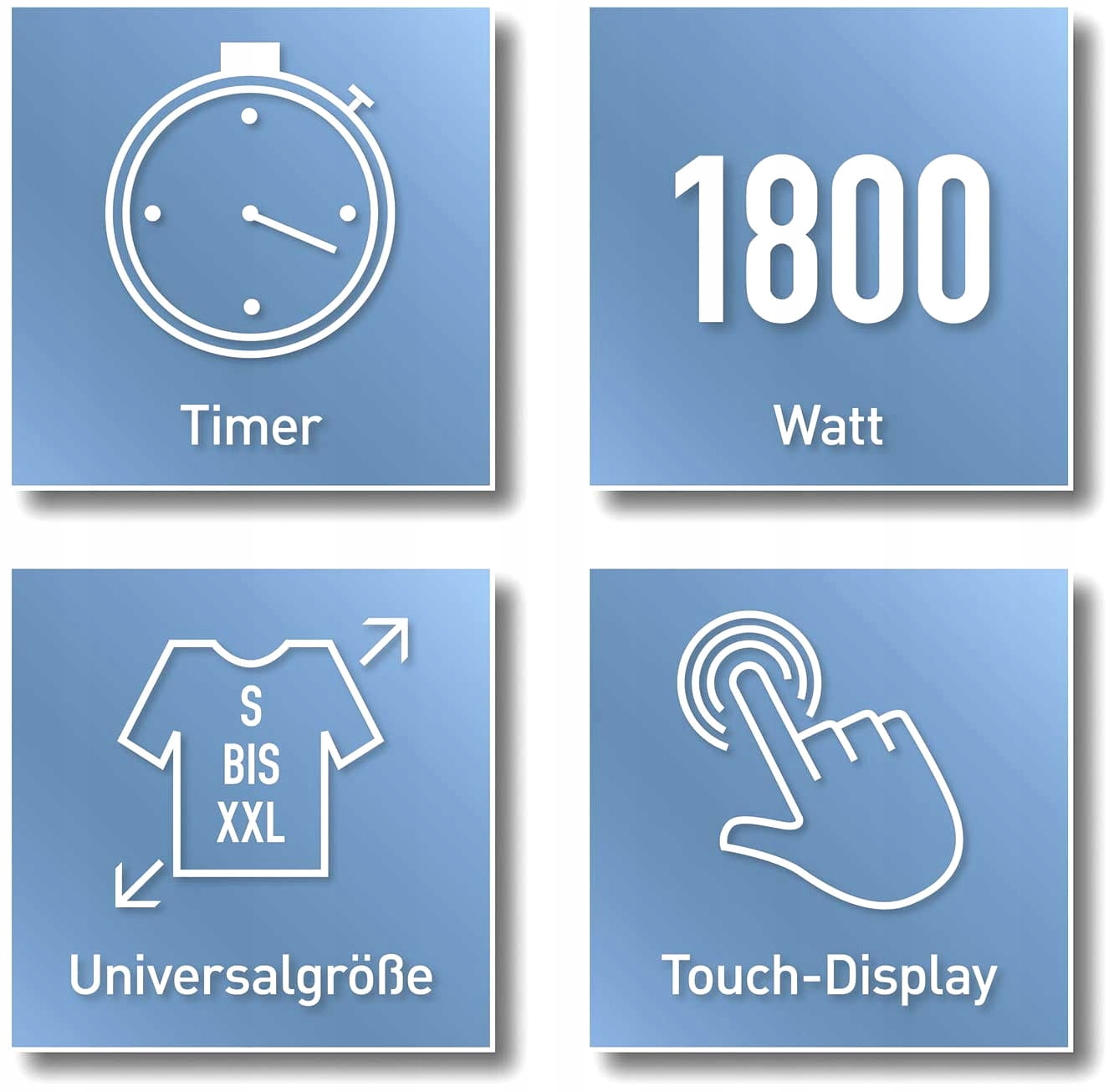 Steamer do ubrań CleanMaxx 02968 1800 W Typ stojący