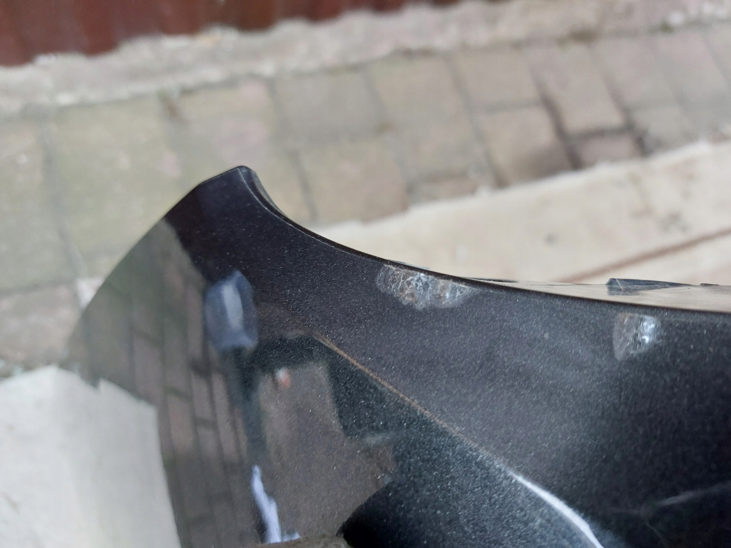 bumper rear part BENTLEY CONTINENTAL GT SPEED 21R Anthracite GREY Metallic