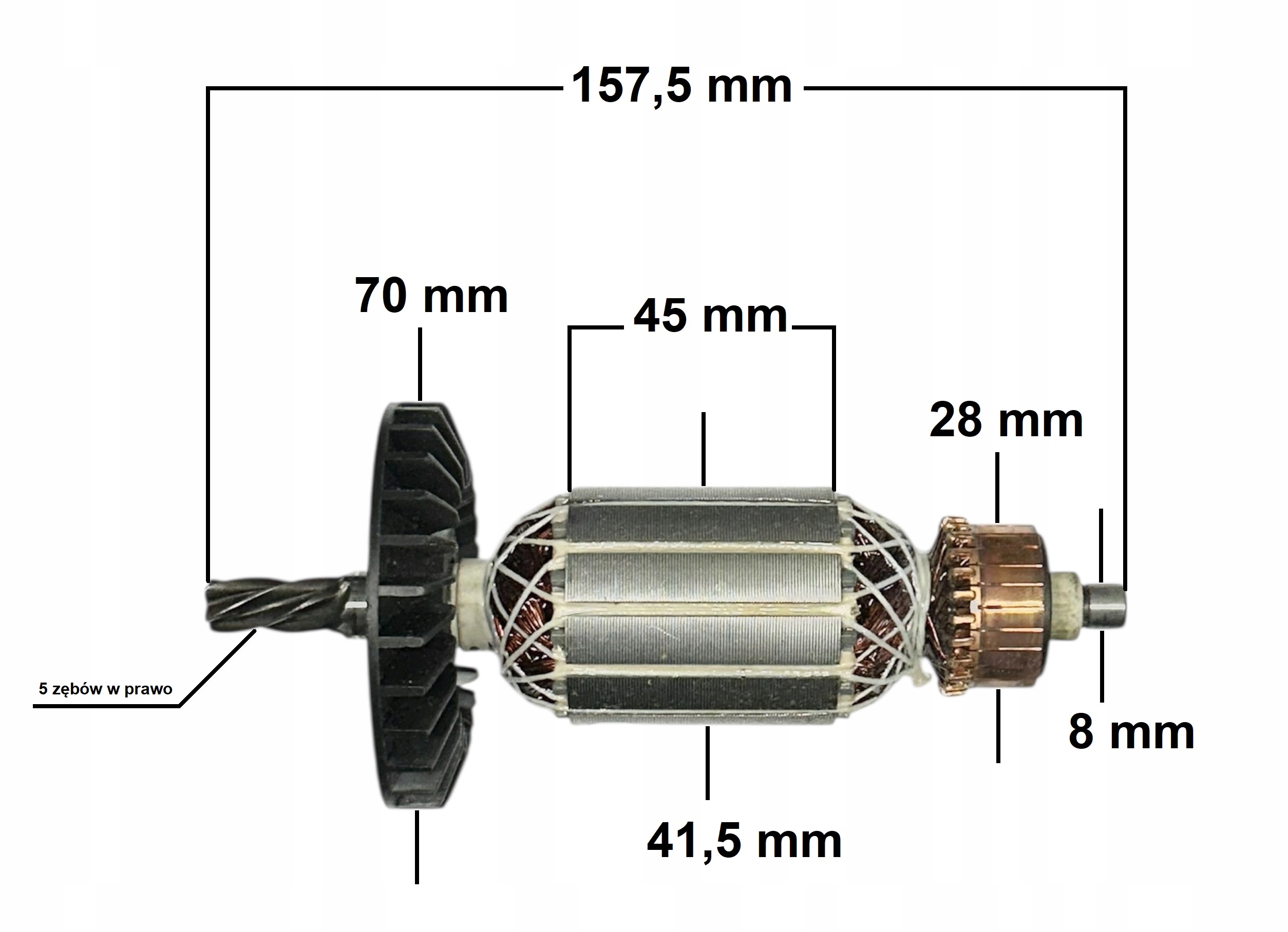 Wirnik do młoto-wiertarki Einhell BBH-858 (jk 263)