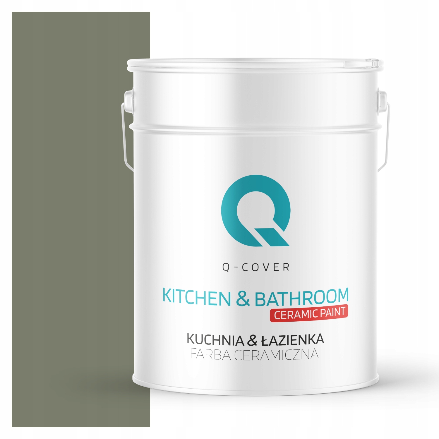 Farba Do Kúpeľne Odolná Voči Vlhkosti Farba Khaki Tmavá H1720 Hlboká Matná 10