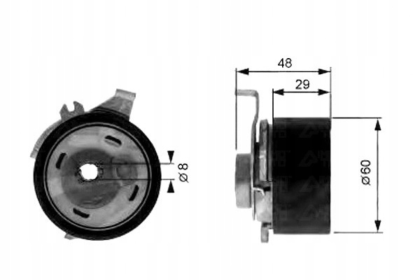 Gates Napínák Rozvodového Řemene Ford Maveric
