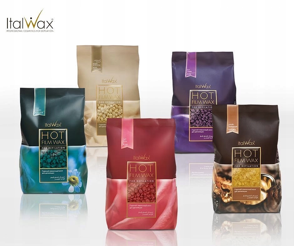 ItalWax WOSK TWARDY dropsy DEPILACJA Plum 1kg Sposób aplikacji szpatułka