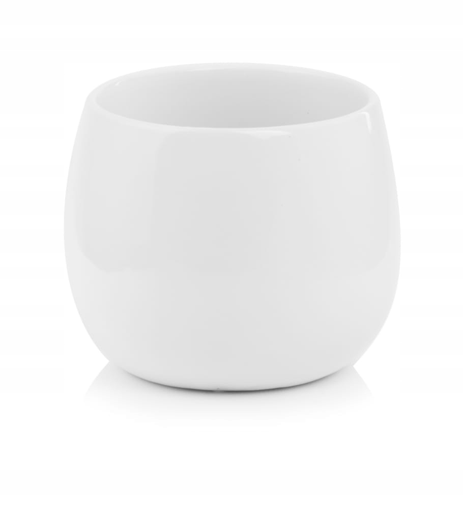 

Doniczka osłonka Ceramiczna biała ø 15 kula