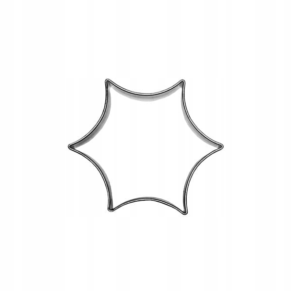 

Mini Foremka Gwiazdka wykrawacz gwiazdek 2,2 cm
