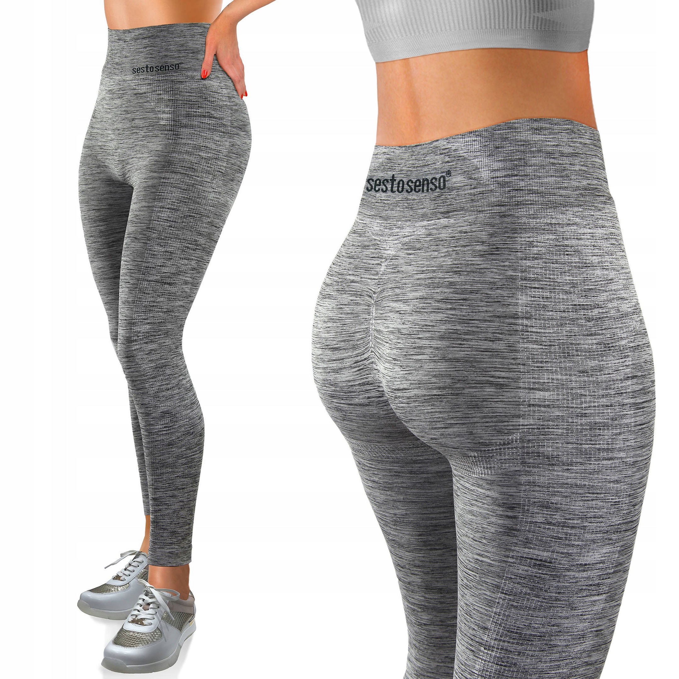 

Sesto Senso Legginsy Thermofit spodnie fit S/m