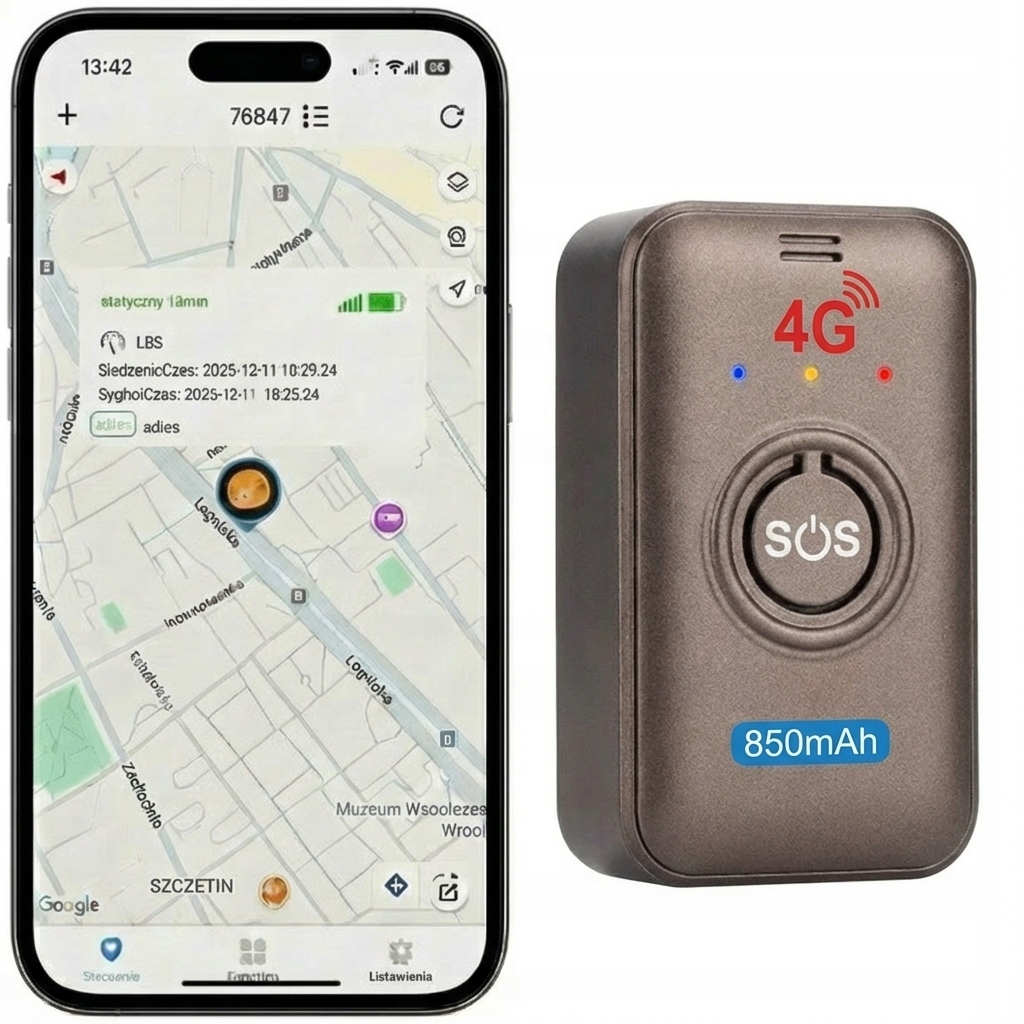 Lokalizator GPS MKING MK06 bez abonamentu z funkcją podsłuchu