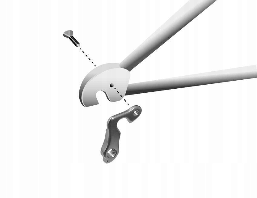 Hak przerzutki Union GH-026 do ram rowerowych Marka Union