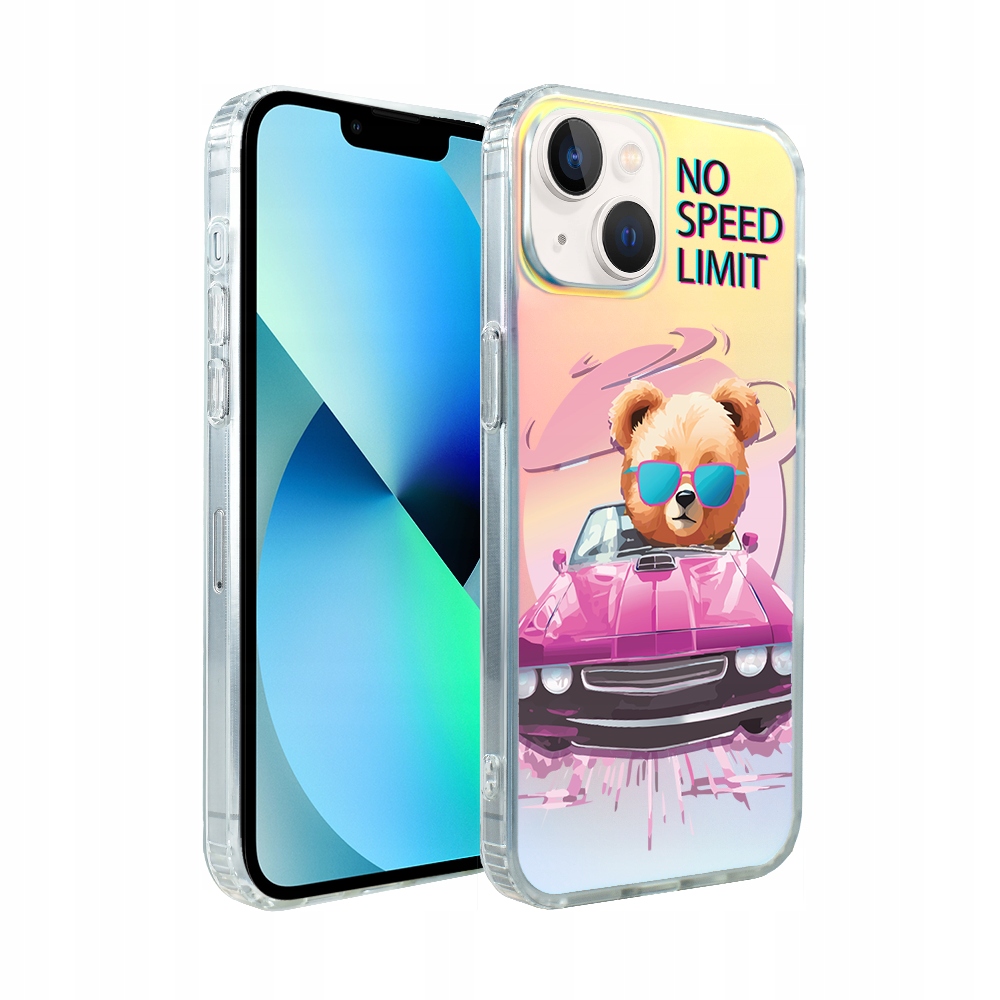 Pouzdro pro iPhone 13 Ibizu s MagSafe, měnící barvu, růžové auto