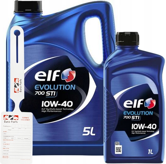 

Olej Elf 10W40 Evolution 700 Sti 6L 501.01/505.00