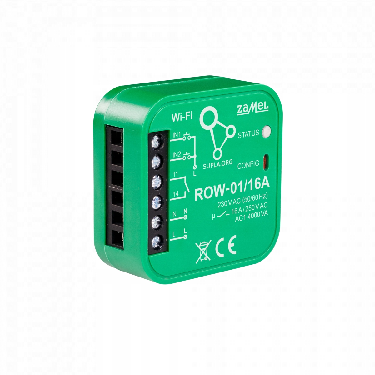 Sterownik Zamel Supla ROW-01/16A Kod producenta ROW-01/16A