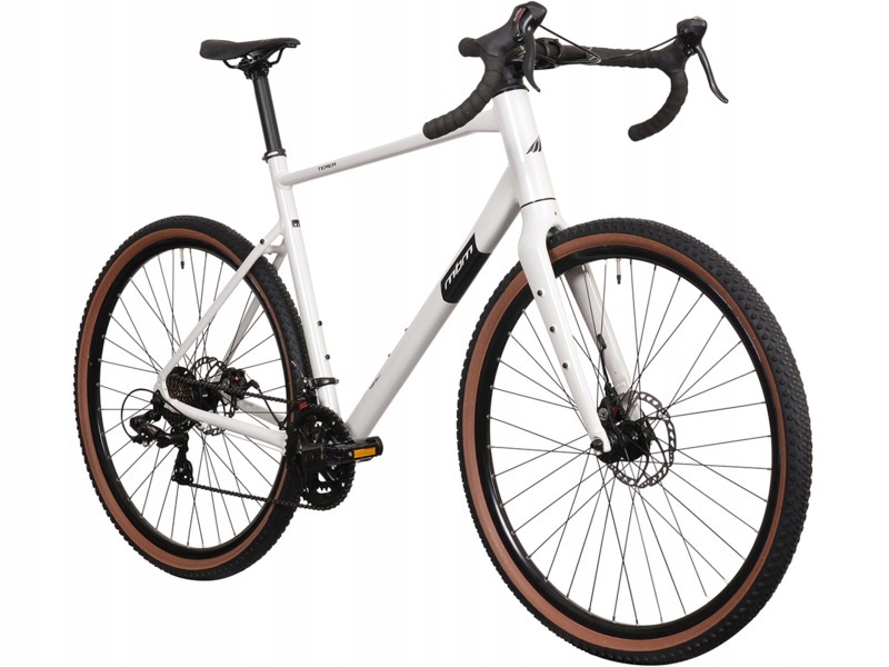 Rower gravel Mbm Terea M20 28 cali męski Biały