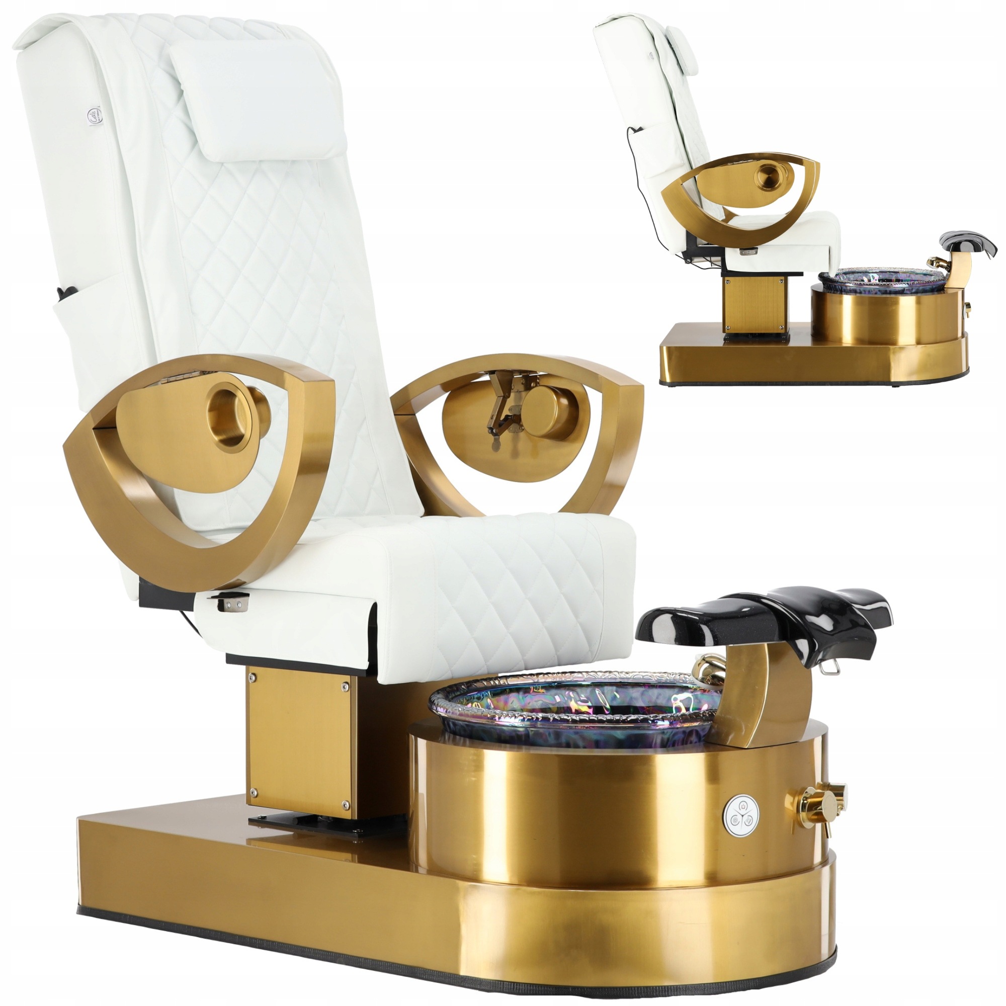 Kosmetické křeslo pro pedikérský a Spa salon s hydromasáží a masáží