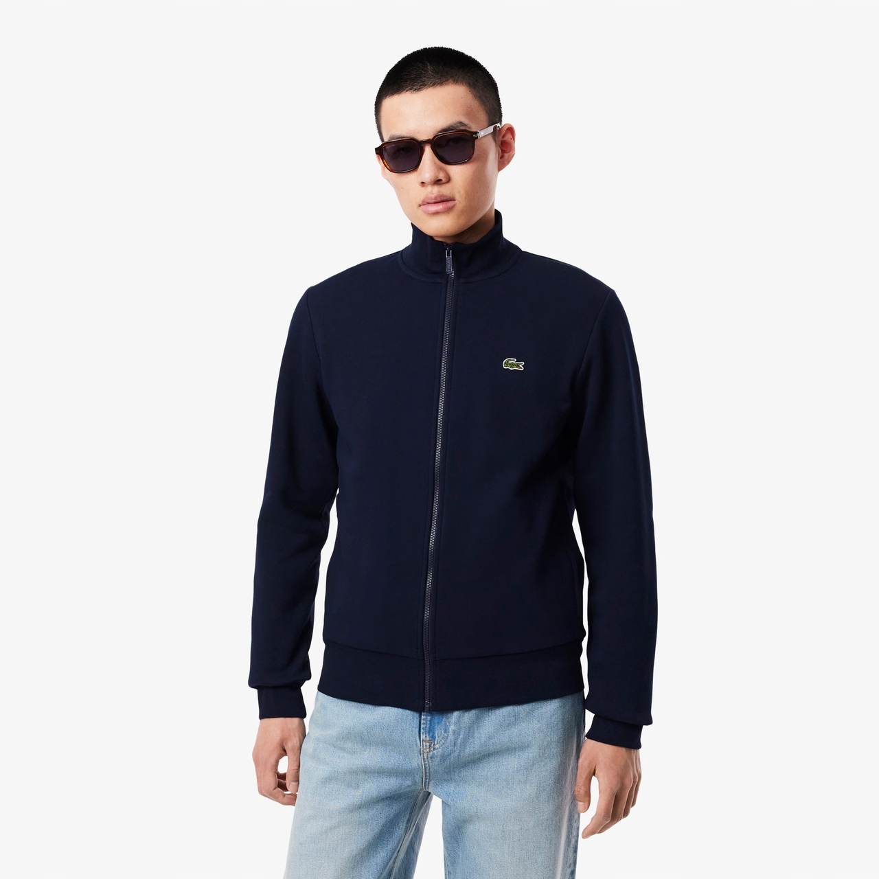 Lacoste Rozepínací mikina Pánská Navy Blue M