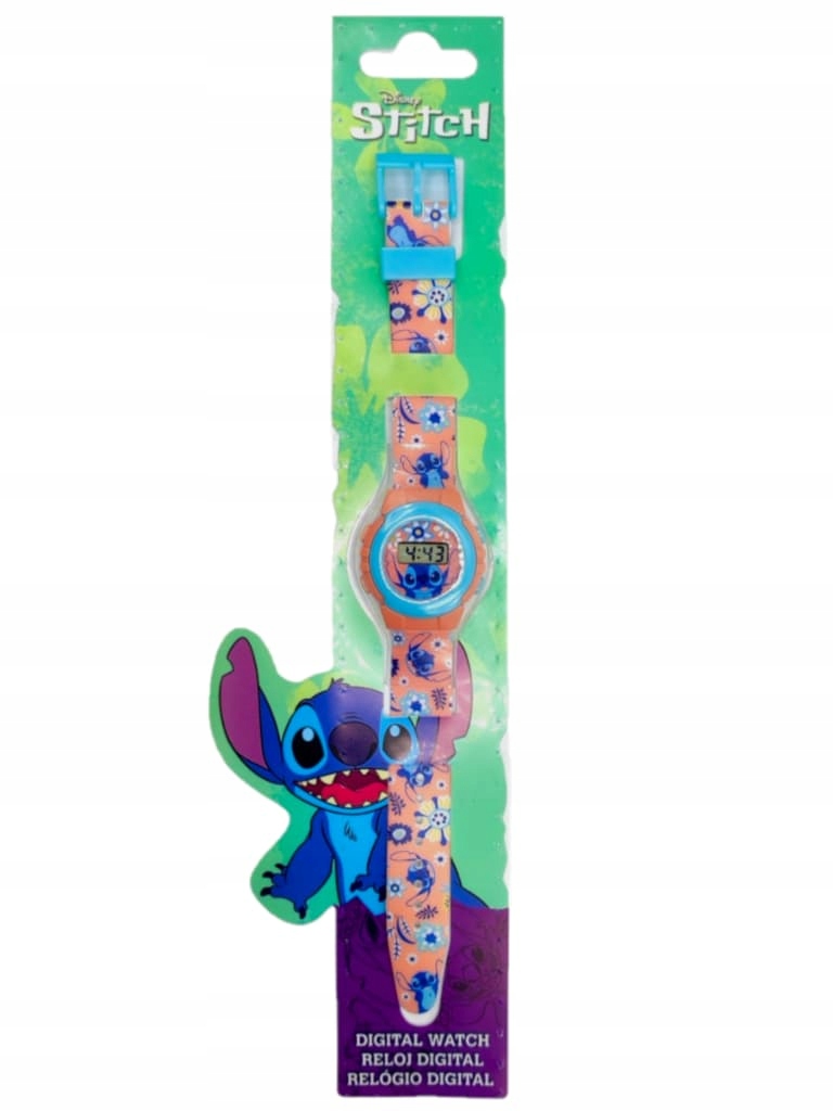 Zegarek dziecięcy na rękę cyfrowy Stitch Marka Inna marka