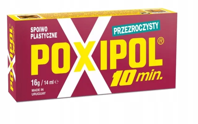 

Poxipol Klej epoksydowy spoiwo 14ml przezroczysty
