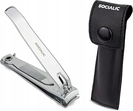 Obcinaczki cążki do paznokci z etui. Duże, mocne, ostre 8 cm — 11