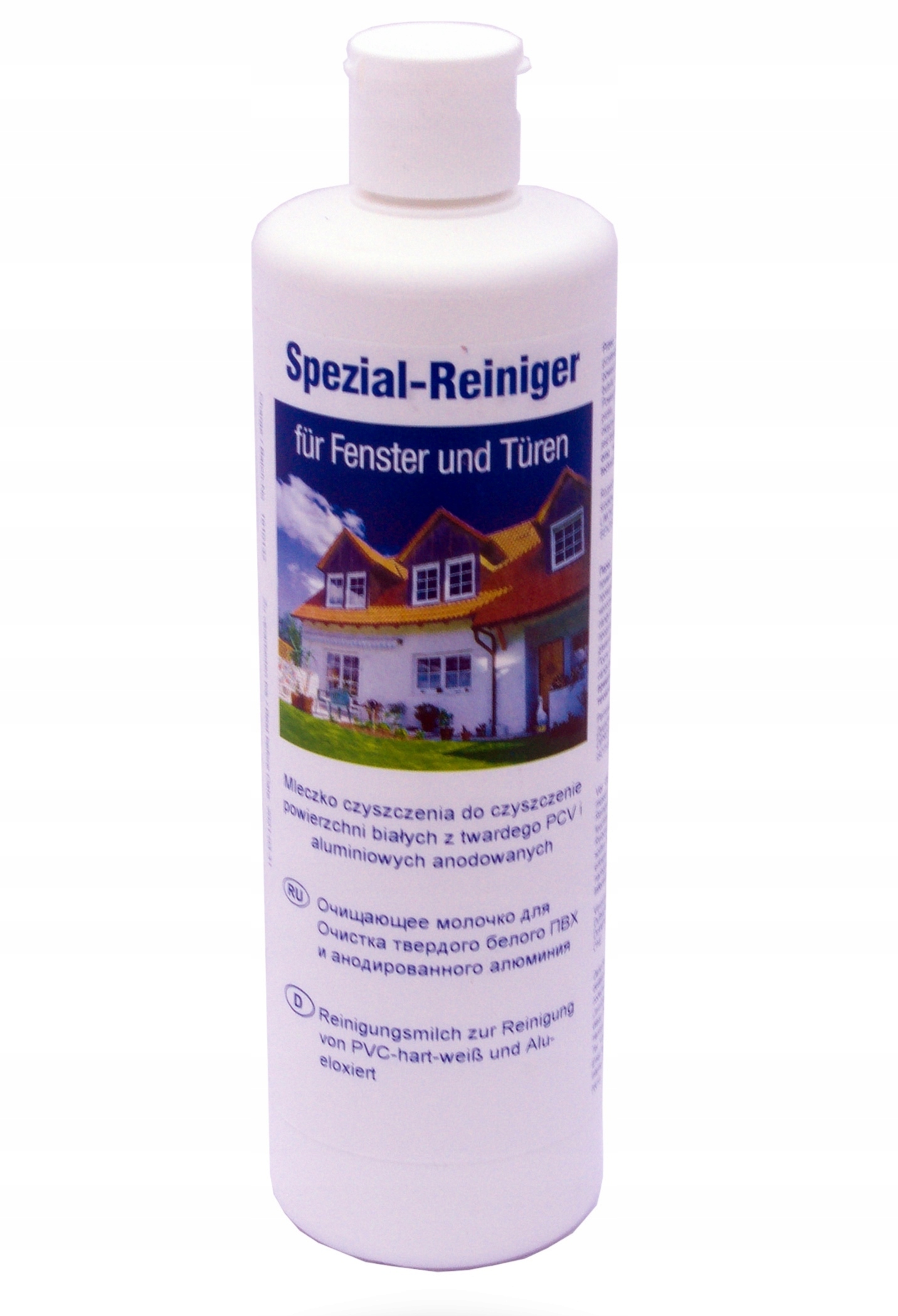 Mleczko czyszczące do białych ram i białego PCV