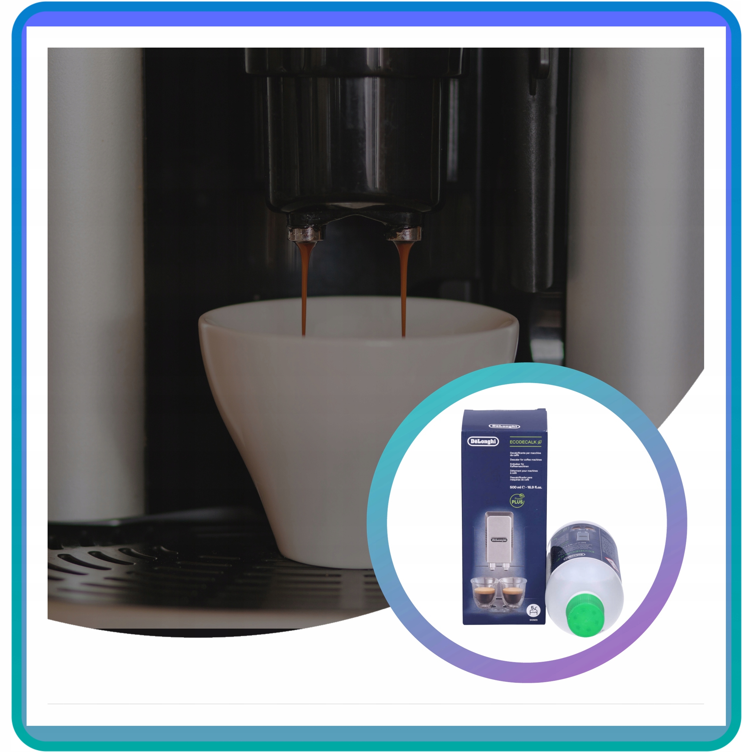 ODKAMIENIACZ do ekspresu DeLonghi EcoDecalk DLSC500 500ml ORYGINALNY Przeznaczenie do ekspresów