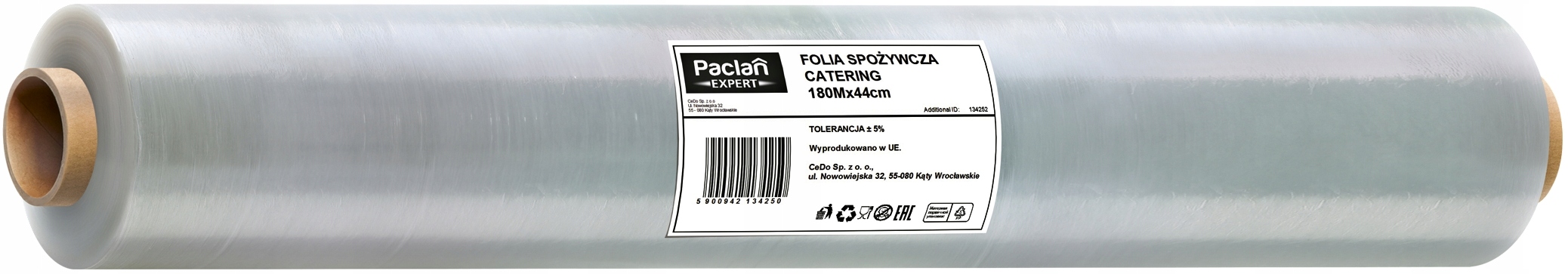 

Folia Spozywcza Catering Paclan Expert 180m X 44cm