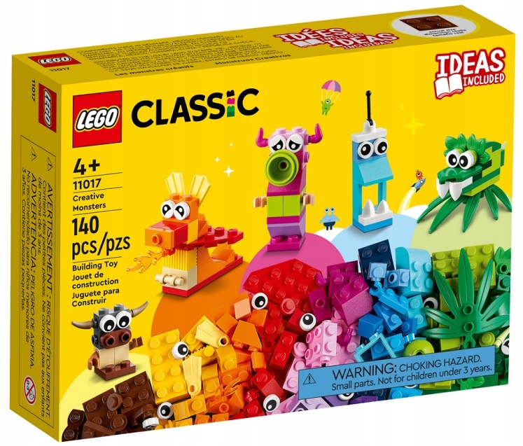 

Klocki Lego Classic 11017 Kreatywne Potwory