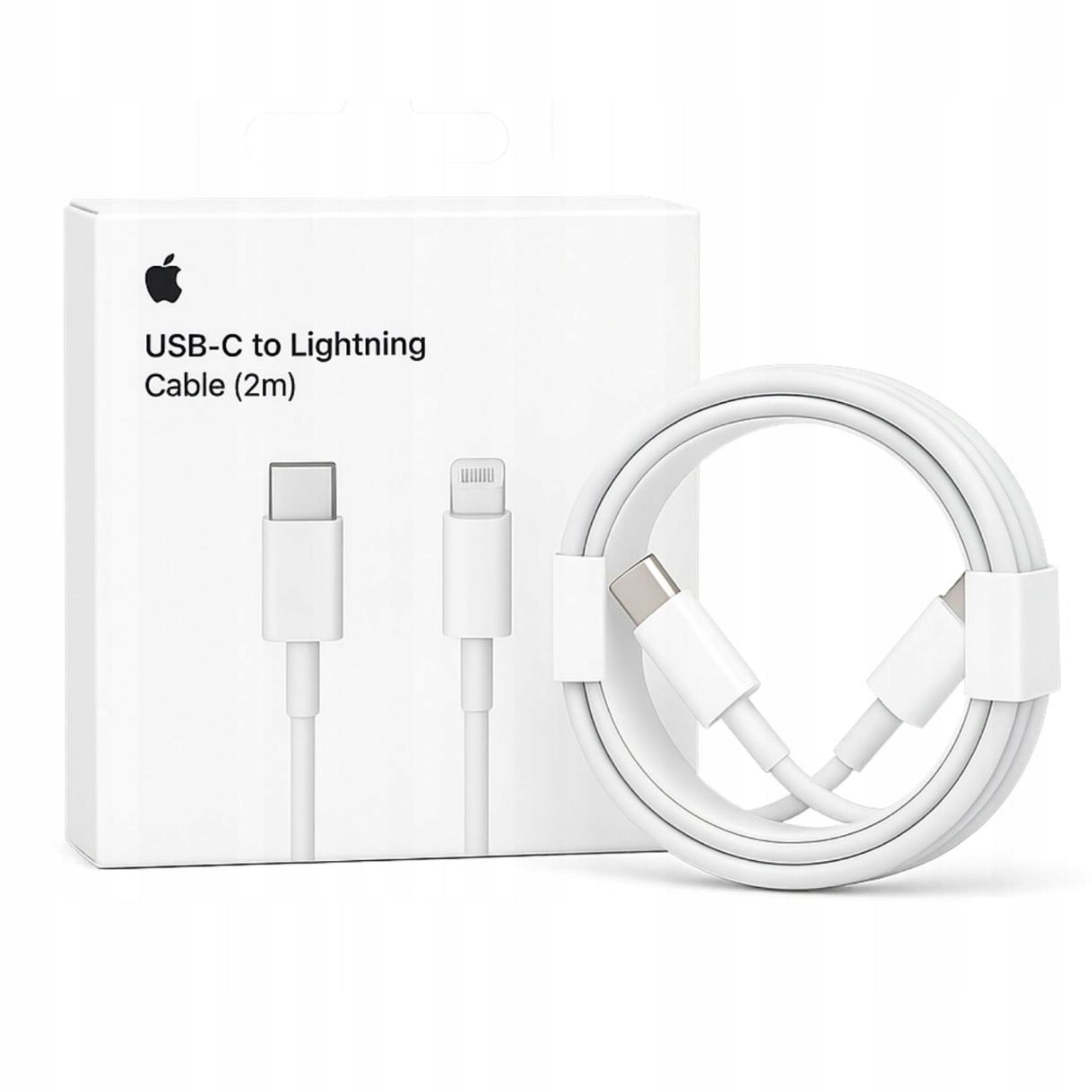 Кабель Apple USB Type C - Apple Lightning 2 м белый