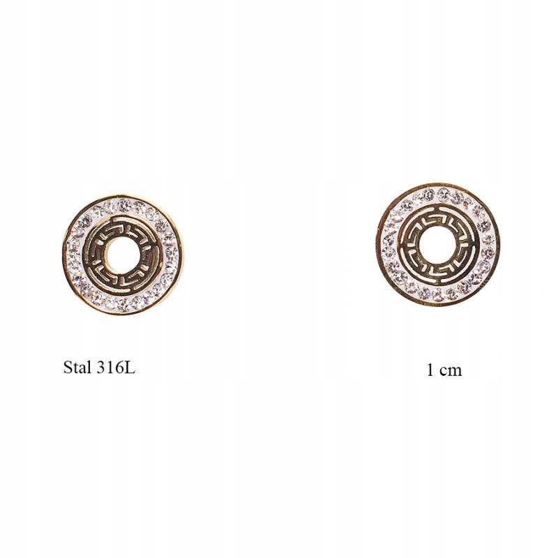 Kolczyki Xuping Stal 316L