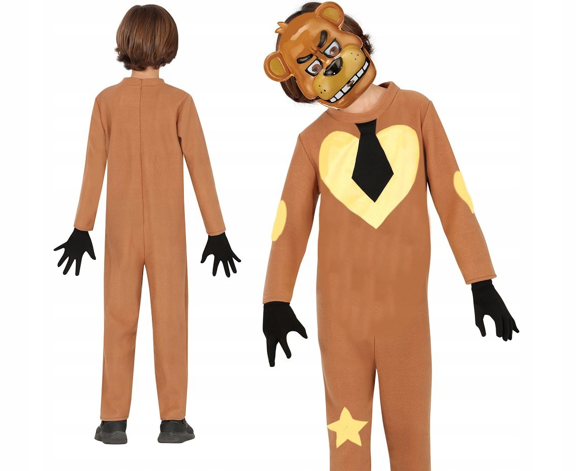 Strój Animatronicznego Misia Freddy Fazbear Fnaf Halloween 10-12 lat 151 cm