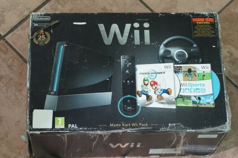 Konsola Nintendo RVL-001 biała