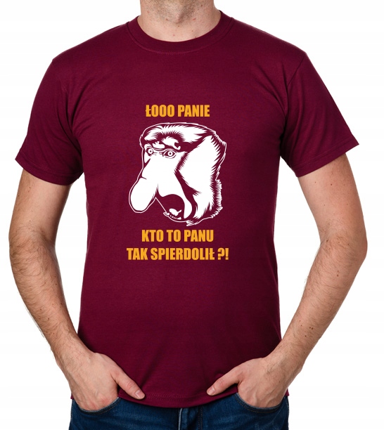 

koszulka Nosacz Budowlaniec Łooo Panie prezent