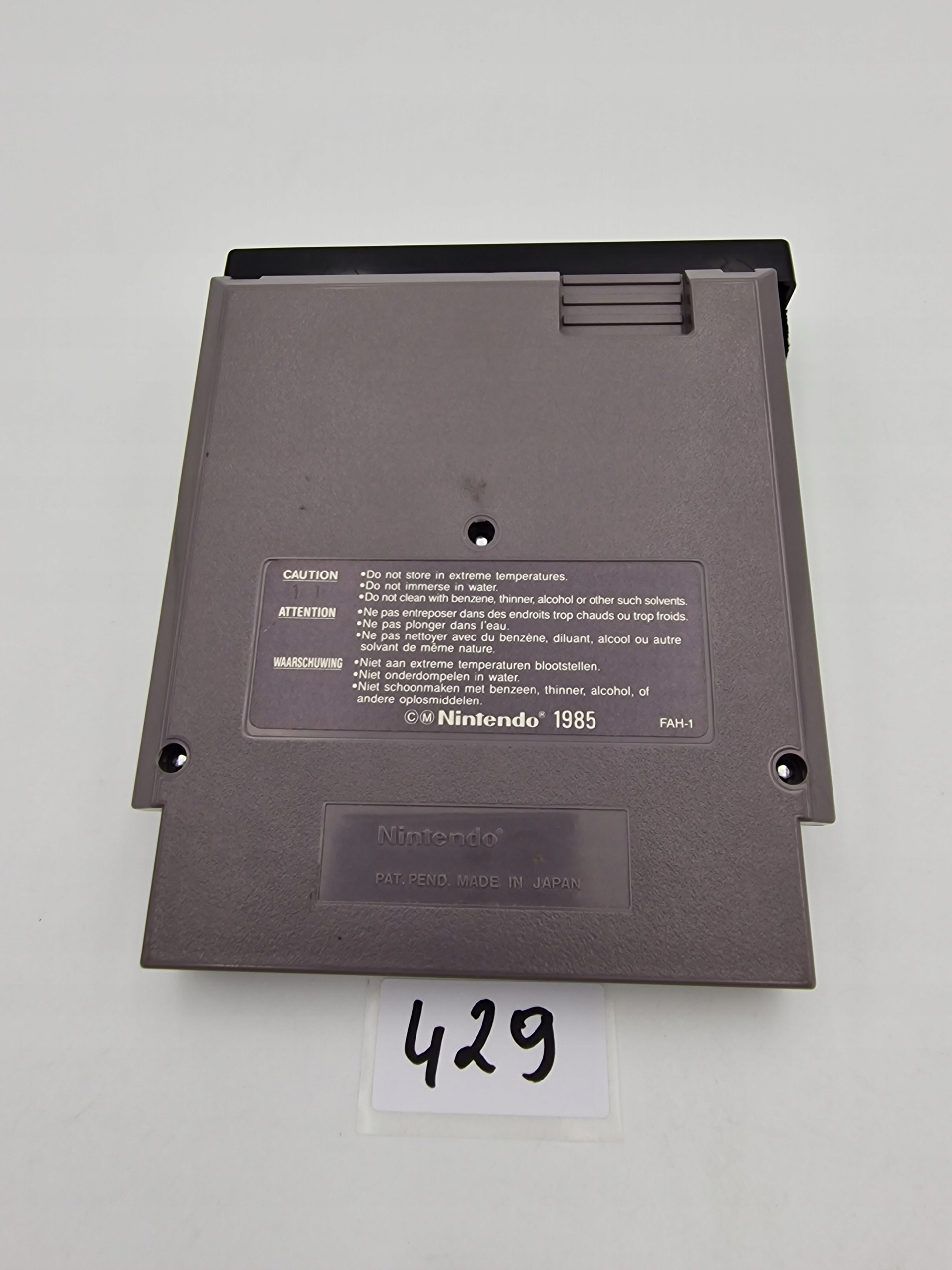 NINTENDO NES SNAKE'S REVENGE Platforma Nintendo NES