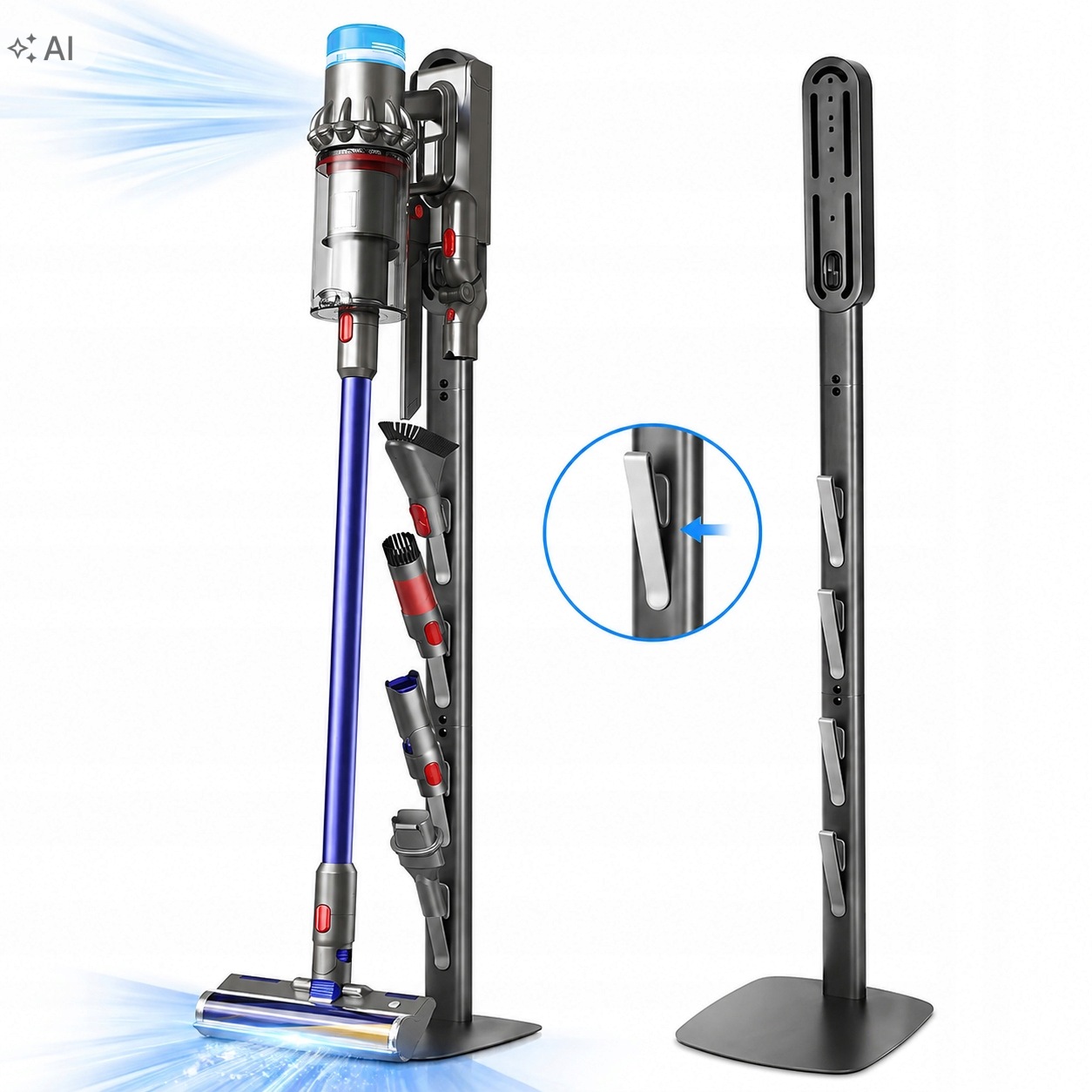 Stabilny Stojak Do Odkurzacza Dyson Gen5 V15 V12 V11 V10 V8 V7 V6 Stacja
