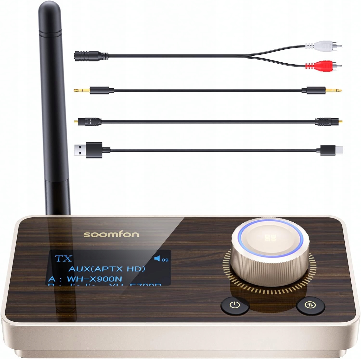 Bluetooth adaptér, přijímač, vysílač Soomfon B9203A